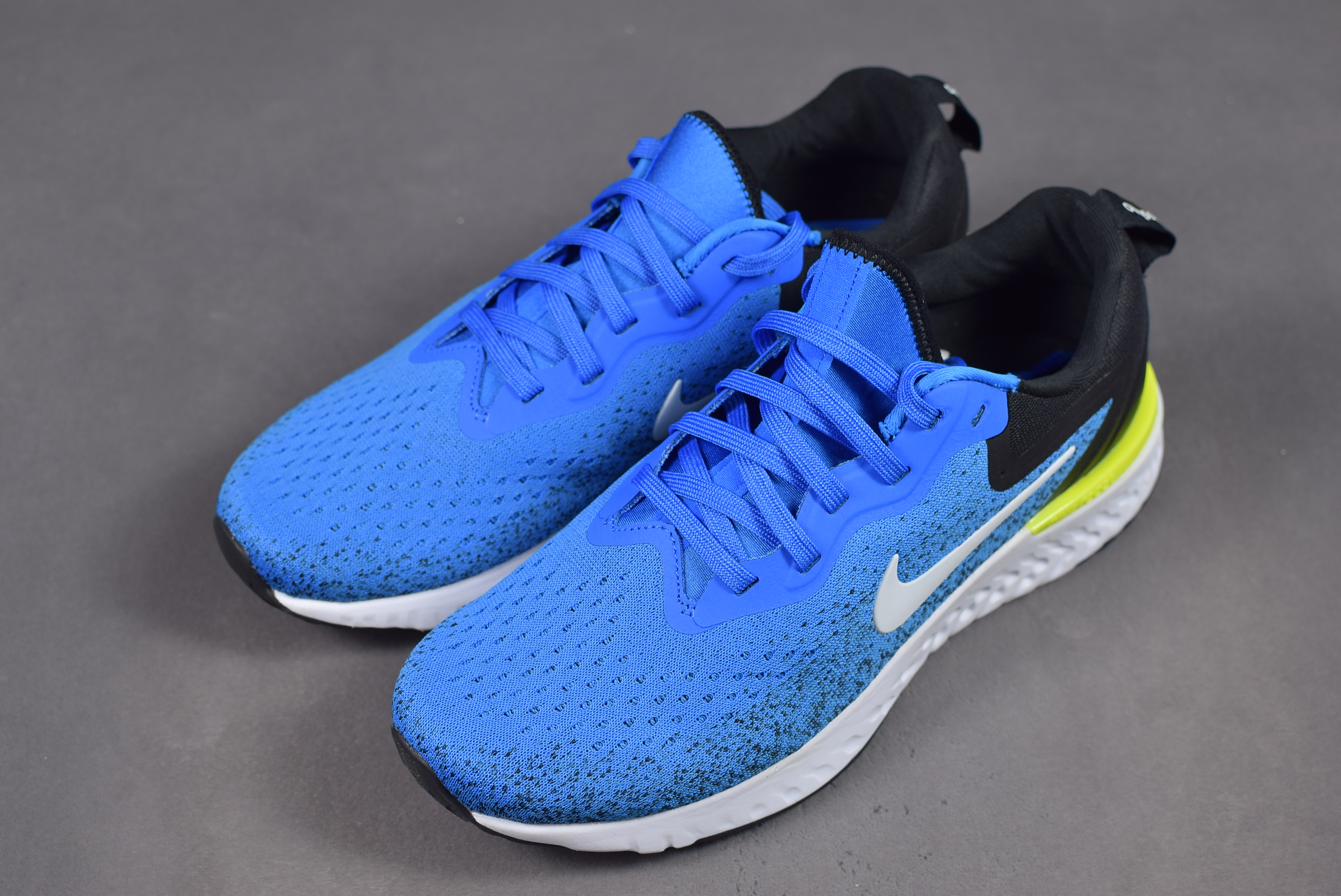 Nike Odyssey React Blue Black Shoes - Click Image to Close